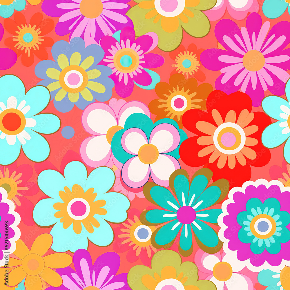Beautiful seamless vector floral pattern, spring summer background with tropical flowers, palm leaves, jungle leaf, hibiscus, bird of paradise flower. Exotic wallpaper. Digital painting Beautiful seamless vector floral pattern, spring summer background with tropical flowers, palm leaves, jungle leaf, hibiscus, bird of paradise flower. Exotic wallpaper. Digital painting
