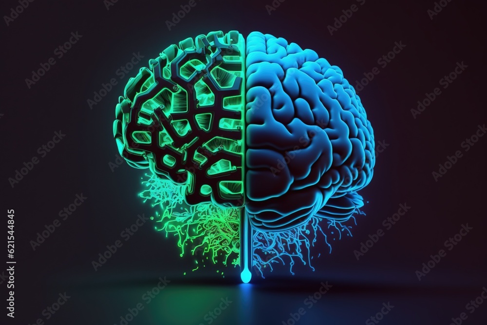 technological blue brain, generative AI technological blue brain, generative AI