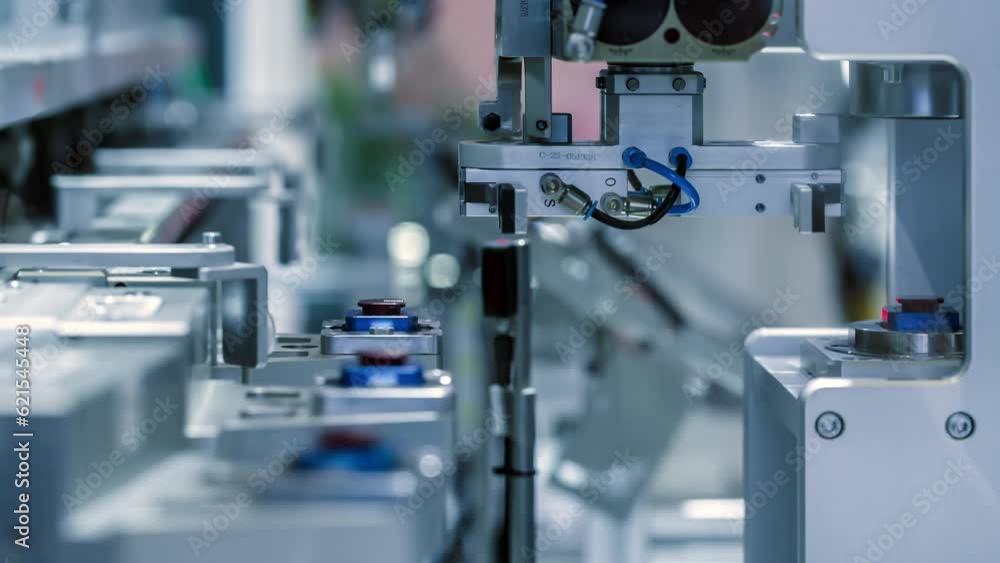 Automated Assembly Line. technology And Automation.Loop. Automated Assembly Line. technology And Automation.Loop.