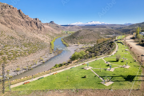 Varvarco, ubicado en el norte Neuquino, Argentina.