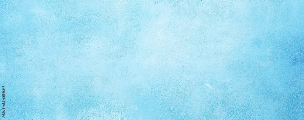 Blue sky watercolor background, texture paper. Generative AI
