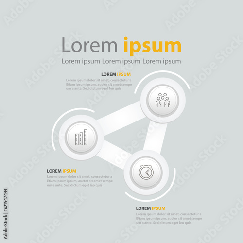 Arab man info graphic Education man training design