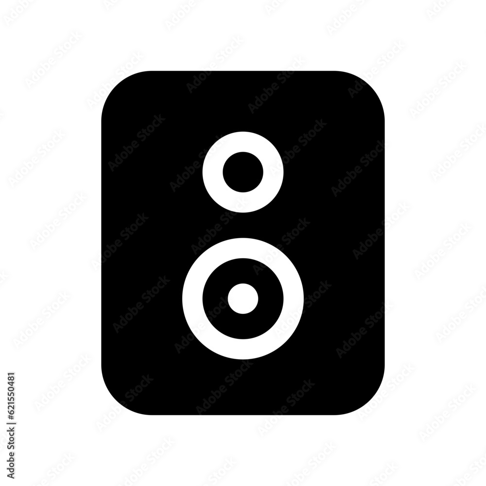 Editable vector loudspeaker amplifier icon. Black, transparent white background. Part of a big icon set family. Perfect for web and app interfaces, presentations, infographics, etc Editable vector loudspeaker amplifier icon. Black, transparent white background. Part of a big icon set family. Perfect for web and app interfaces, presentations, infographics, etc