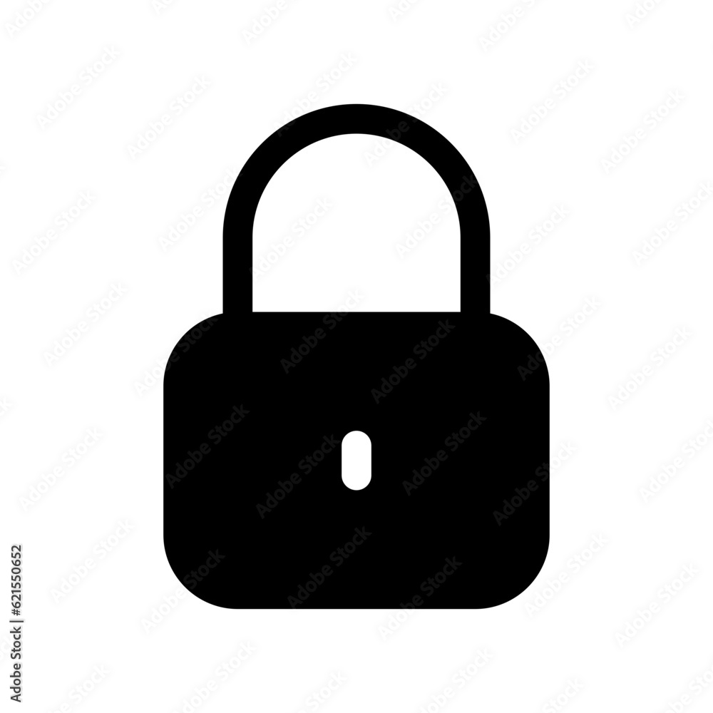 Editable vector lock padlock encryption password icon. Part of a big icon set family. Perfect for web and app interfaces, presentations, infographics, etc Editable vector lock padlock encryption password icon. Part of a big icon set family. Perfect for web and app interfaces, presentations, infographics, etc