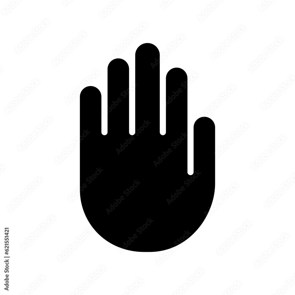 Editable stop, sign language vector icon. Part of a big icon set family. Perfect for web and app interfaces, presentations, infographics, etc Editable stop, sign language vector icon. Part of a big icon set family. Perfect for web and app interfaces, presentations, infographics, etc