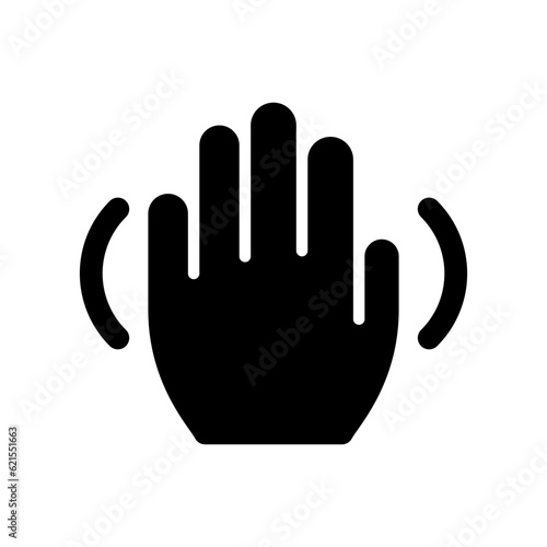 Editable hand gesture wave vector icon. Part of a big icon set family. Perfect for web and app interfaces, presentations, infographics, etc