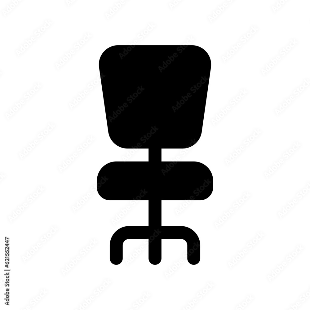 Editable office chair vector icon. Part of a big icon set family. Perfect for web and app interfaces, presentations, infographics, etc Editable office chair vector icon. Part of a big icon set family. Perfect for web and app interfaces, presentations, infographics, etc