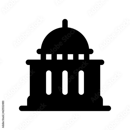 Editable government, capitol, political building vector icon. Part of a big icon set family. Perfect for web and app interfaces, presentations, infographics, etc