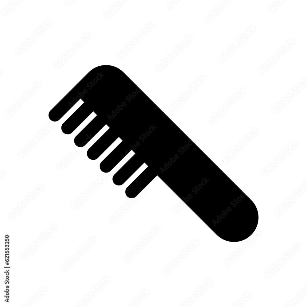 Editable hair comb vector icon. Cosmetics, makeup, skincare, beauty. Part of a big icon set family. Perfect for web and app interfaces, presentations, infographics, etc Editable hair comb vector icon. Cosmetics, makeup, skincare, beauty. Part of a big icon set family. Perfect for web and app interfaces, presentations, infographics, etc