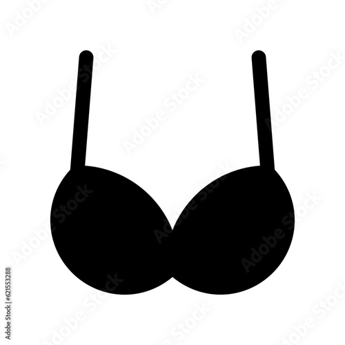Editable bra, bikini vector icon. Clothing, fashion, apparel. Part of a big icon set family. Perfect for web and app interfaces, presentations, infographics, etc