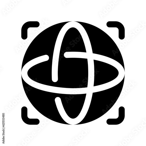 Editable open-world game, simulation, globe vector icon. Video game, game elements. Part of a big icon set family. Perfect for web and app interfaces, presentations, infographics, etc