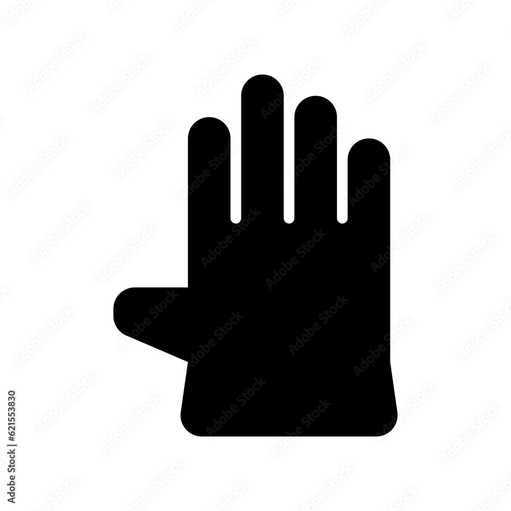 Editable rubber glove vector icon. Industry, household, gardening, landscaping. Part of a big icon set family. Perfect for web and app interfaces, presentations, infographics, etc Editable rubber glove vector icon. Industry, household, gardening, landscaping. Part of a big icon set family. Perfect for web and app interfaces, presentations, infographics, etc
