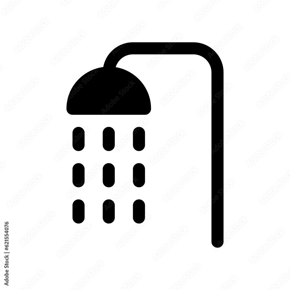 Editable shower head vector icon. Wellness, spa, relaxation. Part of a big icon set family. Perfect for web and app interfaces, presentations, infographics, etc Editable shower head vector icon. Wellness, spa, relaxation. Part of a big icon set family. Perfect for web and app interfaces, presentations, infographics, etc