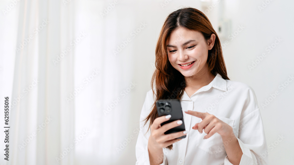 Activity at home leisure lifestyle concept, Young woman in cloth Activity at home leisure lifestyle concept, Young woman in cloth