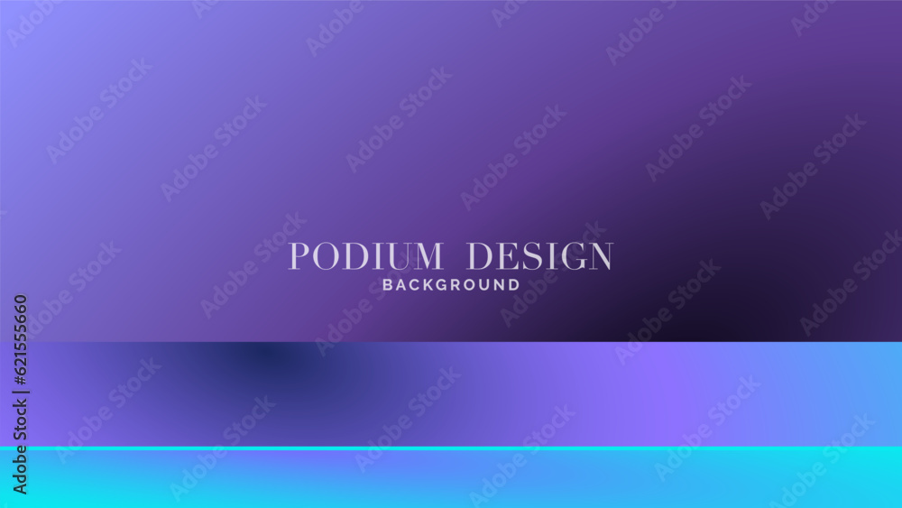 Stand product display on metallic background , illustration 3d Vector EPS 10