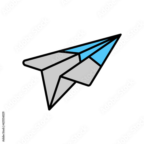 Illustration Vector Graphic of Paper plane Icon