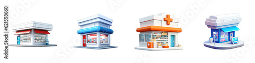 Pharmacy clipart collection, vector, icons isolated on transparent background