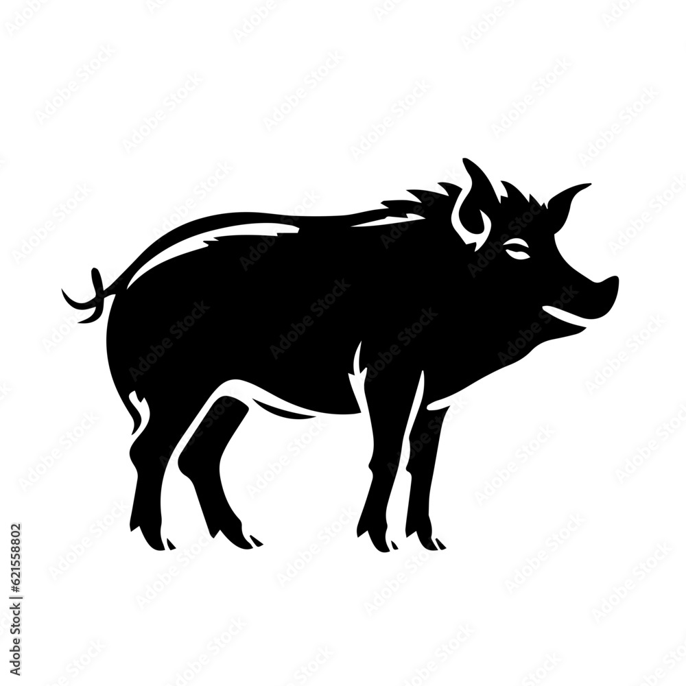boar silhouette illustration boar silhouette illustration