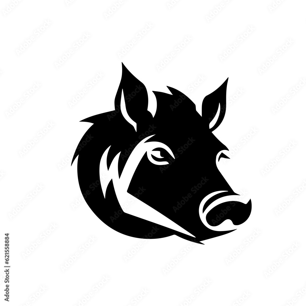 boar silhouette illustration boar silhouette illustration