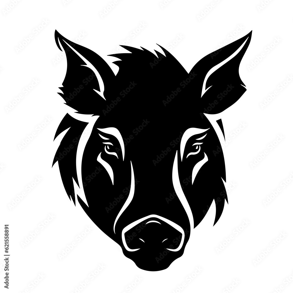 boar silhouette illustration boar silhouette illustration