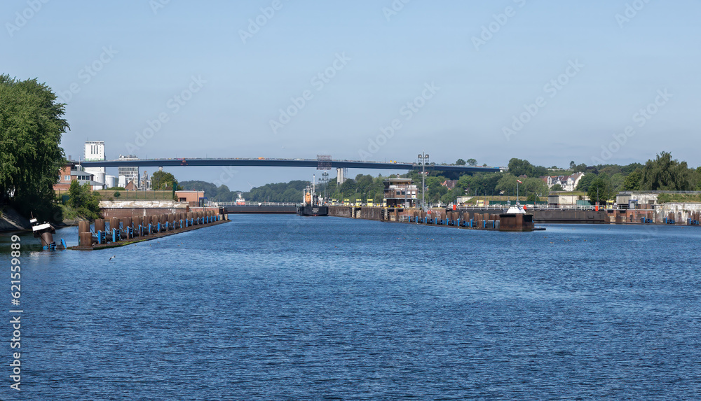 Schleusenanlage Kiel - Holtenau