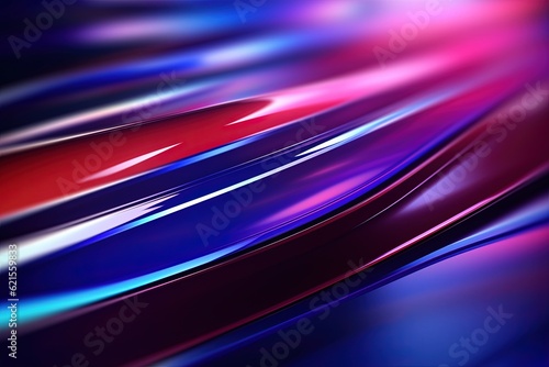 abstract futuristic background with pink blue glowing neon moving high speed wave lines and bokeh lights. Data transfer concept Fantastic wallpaper