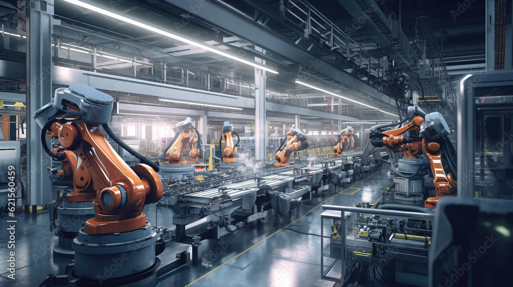 Automobile Manufacturer: They can feature photographs of their advanced production facilities, showcasing robotic assembly lines and state-of-the-art machinery Automobile Manufacturer: They can feature photographs of their advanced production facilities, showcasing robotic assembly lines and state-of-the-art machinery