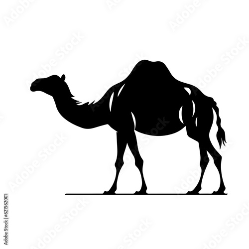 camel silhouette illustration 