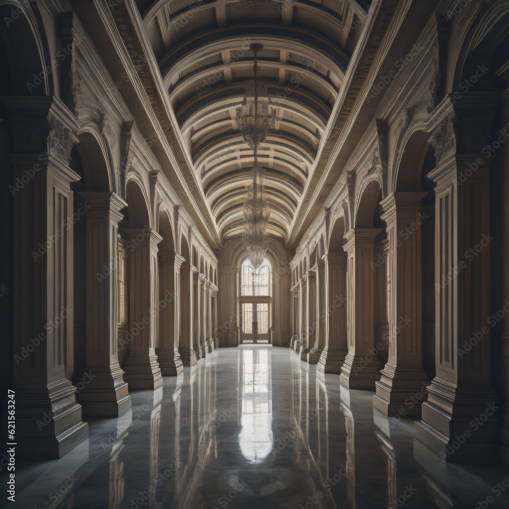 long marble hallway 3