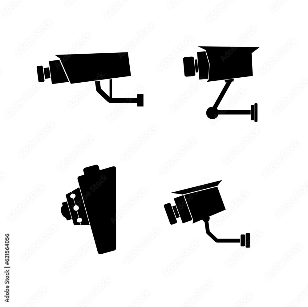 cctv vector, security camera isolated on white cctv vector, security camera isolated on white