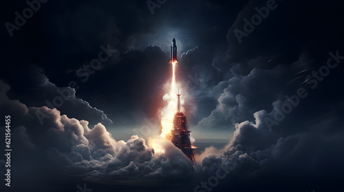 Orange rocket, Startup, Breakthrough, Innovation, Symbolic, Launch, Liftoff, Space exploration, Rocket ship, Spacecraft, Adventure, Journey, Space travel, Cosmic, Space mission, Science fiction, Outer