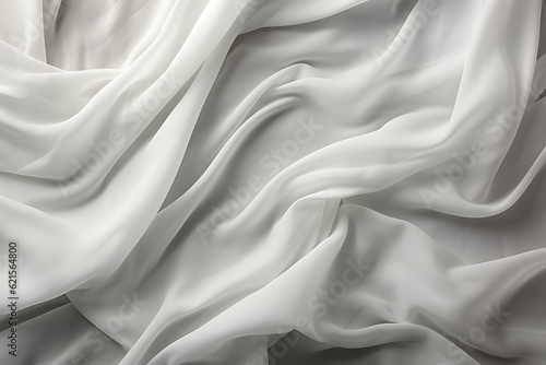 white cloth textured background created with Generative AI