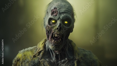 Radioactive Zombie In Yellow Shirt photo