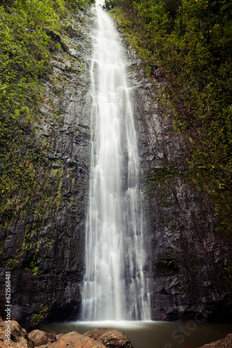 Long exposure of Manoa falls