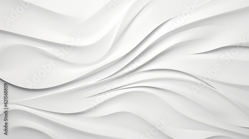 Background of an abstract crumbled white paper.