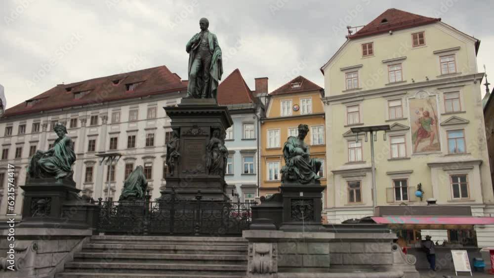 Der Hauptplatz in Graz Der Hauptplatz in Graz
