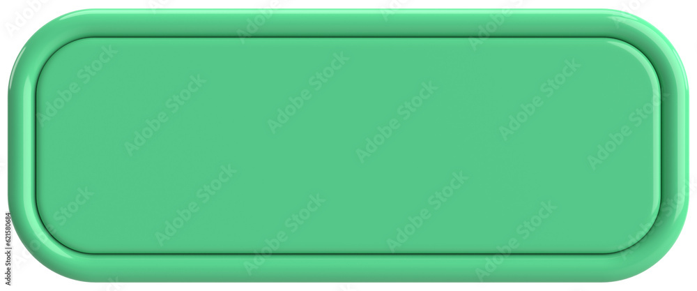 3D button. Empty button. 3D illustration. 3D button. Empty button. 3D illustration.