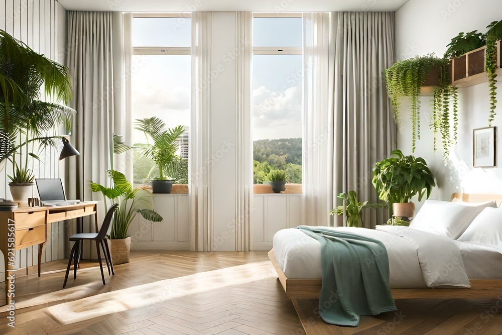 Fototapeta premium living room interior