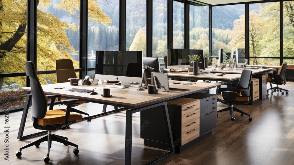 Office Co Working Space Design, Generative AI Office Co Working Space Design, Generative AI
