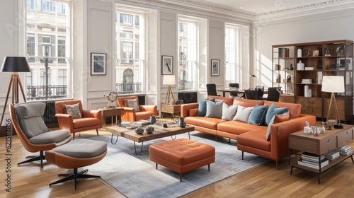 Wallpaper Mural Office Co Working Space Design, Generative AI Torontodigital.ca