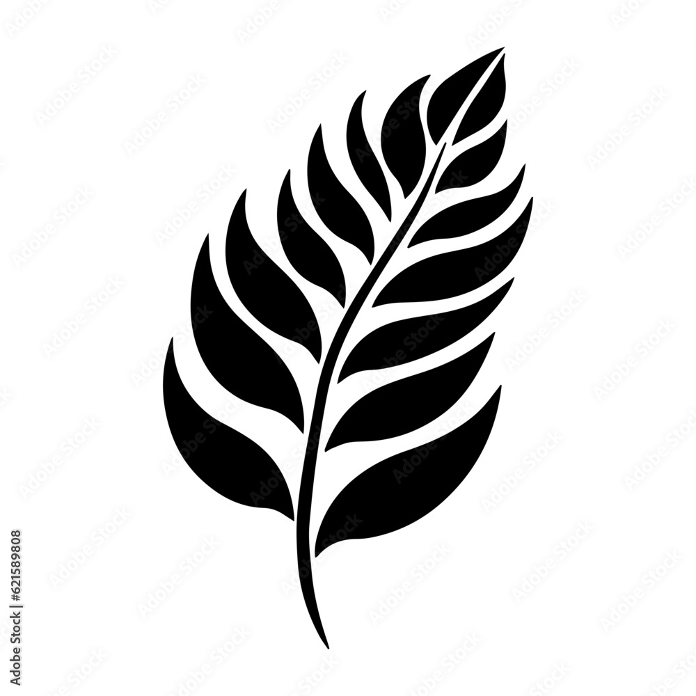 leaf silhouette illustration leaf silhouette illustration