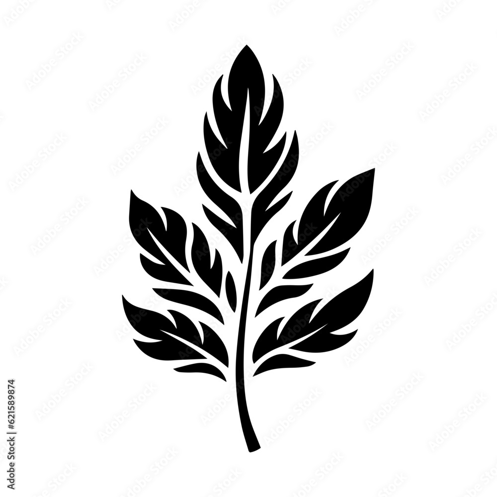 leaf silhouette illustration leaf silhouette illustration