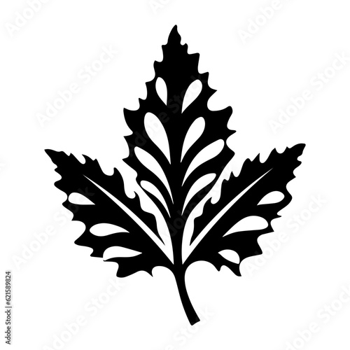 leaf silhouette illustration 