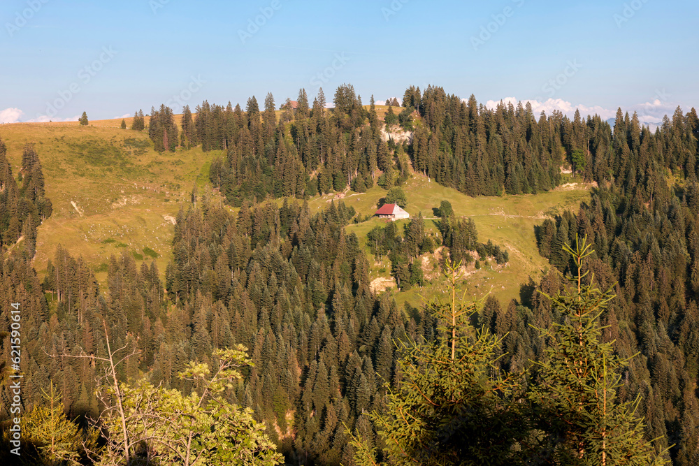 Fotografie emmental schweiz trub bauernhof