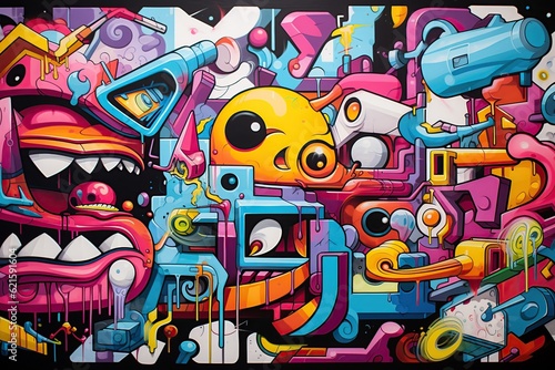 Abstract Pop Art, Modern Art highly detailed, visual art, visually inventive,  Generative ai	