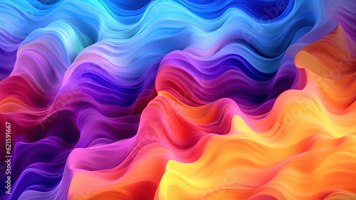 Simple and seamless loop abstract video background. Generative ai