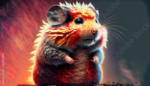 hamster like a phoenix