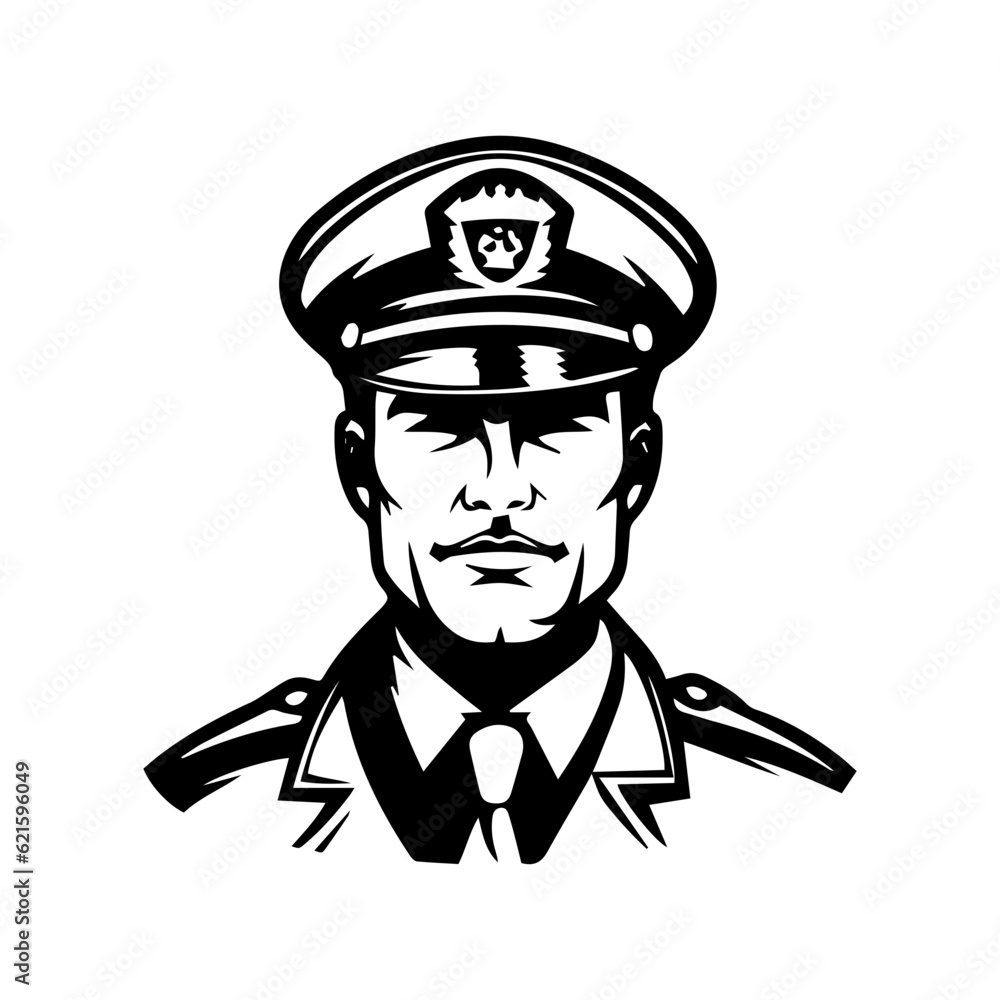 police officer silhouette illustration police officer silhouette illustration