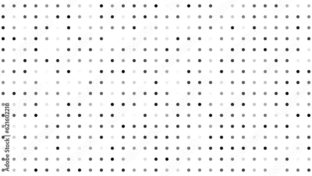 Monochrome halftone background with dots Monochrome halftone background with dots