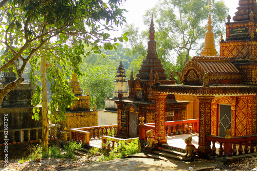 Wat IntNhean Called Wat Krom. Sihanoukville, Cambodia